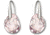 Swarovski Galet Light Amethyst Pierced Earrings