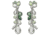 Swarovski Garland Long Pierced Earrings