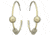 Swarovski Signature Hoop Earrings, gold-plated