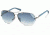 Swarovski Atomic Sunglasses SK0006 - Shiny Palladium Frame Color, Gradient Blue Lens Color