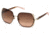 Swarovski SK0033 Sunglasses - Gold Frame Color, Gradient Brown Lens Color