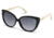 Swarovski SK0059 Sunglasses - Black/White Frame Color