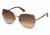 Swarovski SK0066 Sunglasses - Shiny Light Brown Frame Color, Gradient Brown Lens Color