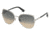 Swarovski SK0066 Sunglasses - Shiny Palladium Frame Color, Gradient Smoke Lens Color