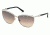Swarovski SK0105 Sunglasses - Shiny Rose Gold Frame Color, Gradient Brown Lens Color