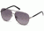 Swarovski SK0138 Sunglasses - Shiny Light Ruthenium Frame Color, Gradient Smoke Lens Color