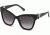Swarovski SK0157 Sunglasses - Shiny Black Frame Color, Gradient Smoke Lens Color
