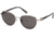 Swarovski SK0205 Sunglasses - Shiny Palladium Frame Color, Smoke Lens Color