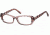 Swarovski SK5007 Eyeglass Frames - Shiny Light Brown Frame Color