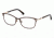 Swarovski SK5187 Eyeglass Frames - Matte Dark Brown Frame Color
