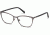 Swarovski SK5232 Eyeglass Frames - Matte Dark Ruthenium Frame Color, Matte Dark Ruthenium Lens Color
