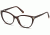 Swarovski SK5245 Eyeglass Frames - Shiny Dark Brown Frame Color