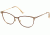 Swarovski SK5246 Eyeglass Frames - Shiny Light Brown Frame Color