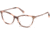 Swarovski SK5249-H Eyeglass Frames - Shiny Pink Frame, Shiny Pink Lenses, 53 mm Lens Diameter SK5249-H53072