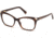 Swarovski SK5292 Eyeglass Frames - Dark Havana Frame Color