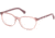 Swarovski SK5300 Eyeglass Frames - Shiny Pink Frame Color