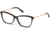 Swarovski SK5314-F Prescription Eyeglasses - Dark Havana Frame, Dark Havana Lenses, 54 mm Lens Diameter SK5314-F54052