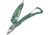 SwissTech Caribiner Multi Tool Folding Knife,Green,Aluminum Handle SWT36029