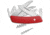 Swiza D09 Pocket Knife Red, 3.75 closed, Red synthetic handle, KNI.0130.1000