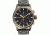 Szanto Mens 4000 Series Watch,Black Dial,Grey Strap,44mm Dia. SZ 4001