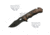 SZCO Eagle Rescue Folding Knife, 3.5in, Stainless Steel, Clip Point, ABS Handle, 300556-EG