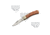 SZCO Red Clay Folding Knife, 2.25in, 3Cr13 Steel, Drop Point, Brown Handle, 211595
