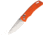 SZCO Rolling Lock Stainless Folding Knife, 4.25 in, G10 Orange Hanlde, 1006385