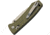 SZCO Rolling Lock Stainless Folding Knife, 4.25in, G10 Moss Green Handle, 1006384