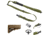T10 Complete Modular Operator'S System - Alpha Sling Olive Drab, Swinger Stock Coyote Brown, Mil-Spec, CMOS-ASL-ODG-SWST-COY