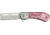 Tac Force 35in. Razor Fold Knife, assisted opening SS razor blade, Pink pearl Compo. handle TF728PK