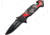 Tac Force 4.5in.Rescue FolderBlack Knives, Red Blotch Handle TF799RS