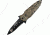 Tac Force 4.75in.Cobra Folder Knives, Paritally Serrated, Yellow Handle TF796GY
