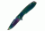 TAC Force 4in. Closed; 2.75in. Ti-Treated Blade, Rainbow TF 573