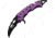 Tac Force 5.5in.Karambit Rescue Knives, PS Blade, Purple Handle TF813PE