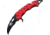 Tac Force 5.5in.Karambit Rescue Knives, PS Blade, Red Handle TF813RD