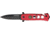 Tac Force A/O Fire Fighter Fold Knife, A/O black SS blade, Red Alum. handle TF529RFF