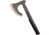 TAC Force Axe, 5 stonewash finish 3Cr13 stainless axe head with , Black pakkawood handle, TF-AXE002SW