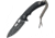 TAC Force Drop Point Knife, 9in Overall, 4.25in Black Stonewash SS Drop Point, Black G10 Handle, Camo Cord Lanyard, Sheath Includes Sharpening Rod, Black Nylon Sheath, TF-200-949BK