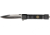 Tac Force Flashlight A/O Fold Knife, two tone black and silver HC steel blade, Sheriff etch Handle TF703SH