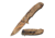 TAC Force Folding Blade, 2.9in, Stainless Steel Blade, Rainforest Camo Coated Handle TF-907GC