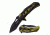 TAC Force Folding Blade, 3.25in, Stainless Steel Blade, 2 Tone Green And Black Anodized Aluminum Handle TF-915GN