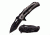 TAC Force Folding Blade, 3.25in, Stainless Steel Blade, 2 Tone Grey And Black Anodized Aluminum Handle TF-915GY