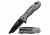 TAC Force Folding Blade, 3.25in, Stainless Steel Blade, Grey Aluminum Handle TF-434T