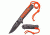 TAC Force Folding Blade, 3.25in, Stainless Steel Blade, Orange Paracord &amp; Stonewashed Stainless Steel Handle, TF-872OR