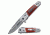 TAC Force Folding Blade, 3.25in, Stainless Steel Blade, Pakkawood Handle TF-704WD