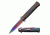 TAC Force Folding Blade, 3.5in, Stainless Steel Blade, 3 Tone Stainless Steel (Rainbow) Handle TF-914RB