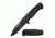 TAC Force Folding Blade, 3.75in, Stainless Steel Blade, Black Stonewashed Stainless Steel Handle TF-921CSW