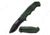 TAC Force Folding Blade, 3.75in, Stainless Steel Blade, Green Wood Handle TF-893GN