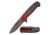 TAC Force Folding Blade, 3.9in, Stainless Steel Blade, Gray Ti-Coated Stainless Steel Pakkawood Handle TF-895