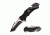TAC Force Folding Blade, 3in, Stainless Steel Blade, Black And Gray Aluminum Handle TF-640POW